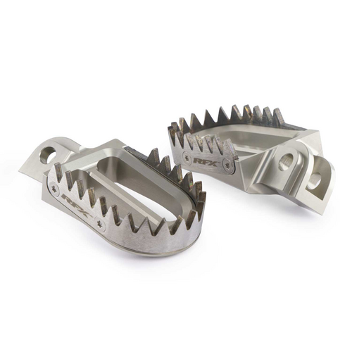 RFX PRO SERIES ALUMINUM/TITANIUM FOOTPEGS - FXFR 50100 99TA