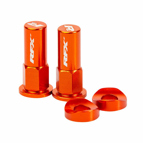 RFX RIM LOCK NUTS & WASHERS 2PCS - FXRL 90000 99OR