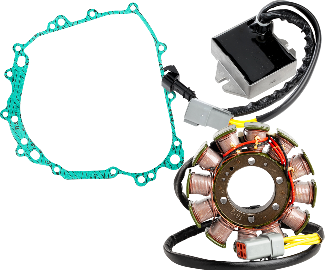 RICK'S MOTORSPORT ELECTRIC Charging Kit - '09 -'10 Buell 1125R/CR 2112-2060
