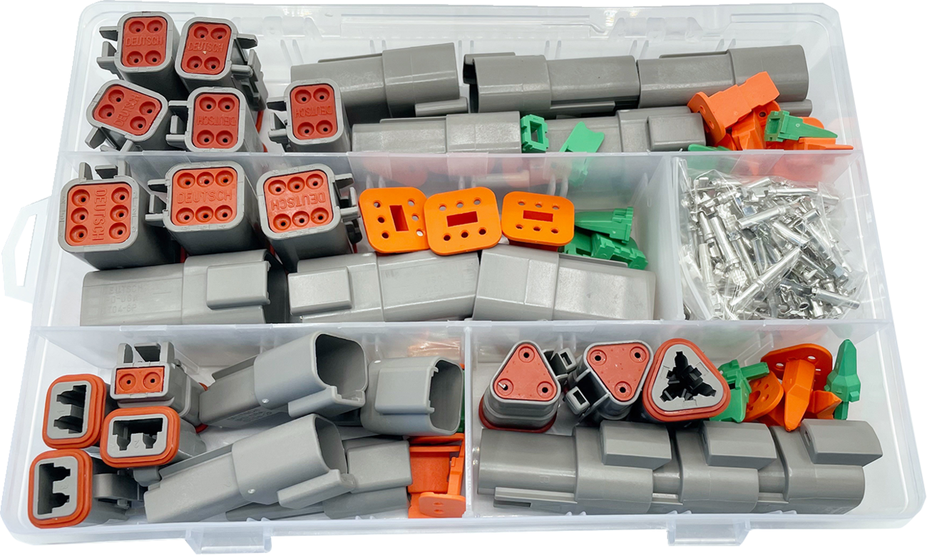RICK'S MOTORSPORT ELECTRIC Deutsch Style Universal Connector Kit - Universal Connector Kit / Deutsch Style 2110-1305
