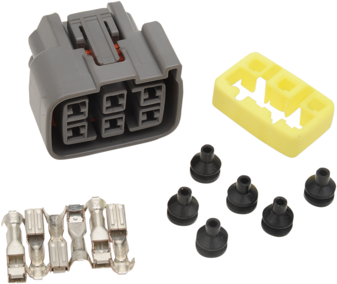 RICK'S MOTORSPORT ELECTRIC Rectifier/Regulator Wiring Harness Connector Kit