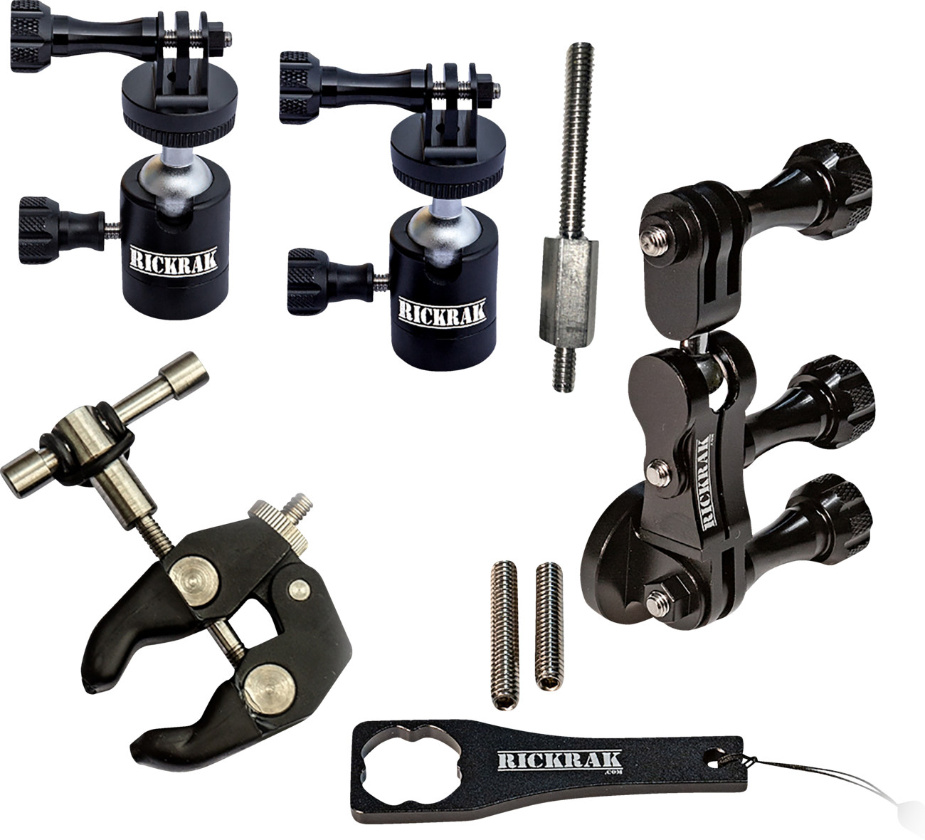 RICKRAK GoPro Top Grip Kit® Ultimate Camera Mounting System - 0636-0219