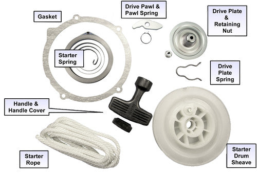RICKS Yamaha Pull Start Rebuild Kit - 67-400