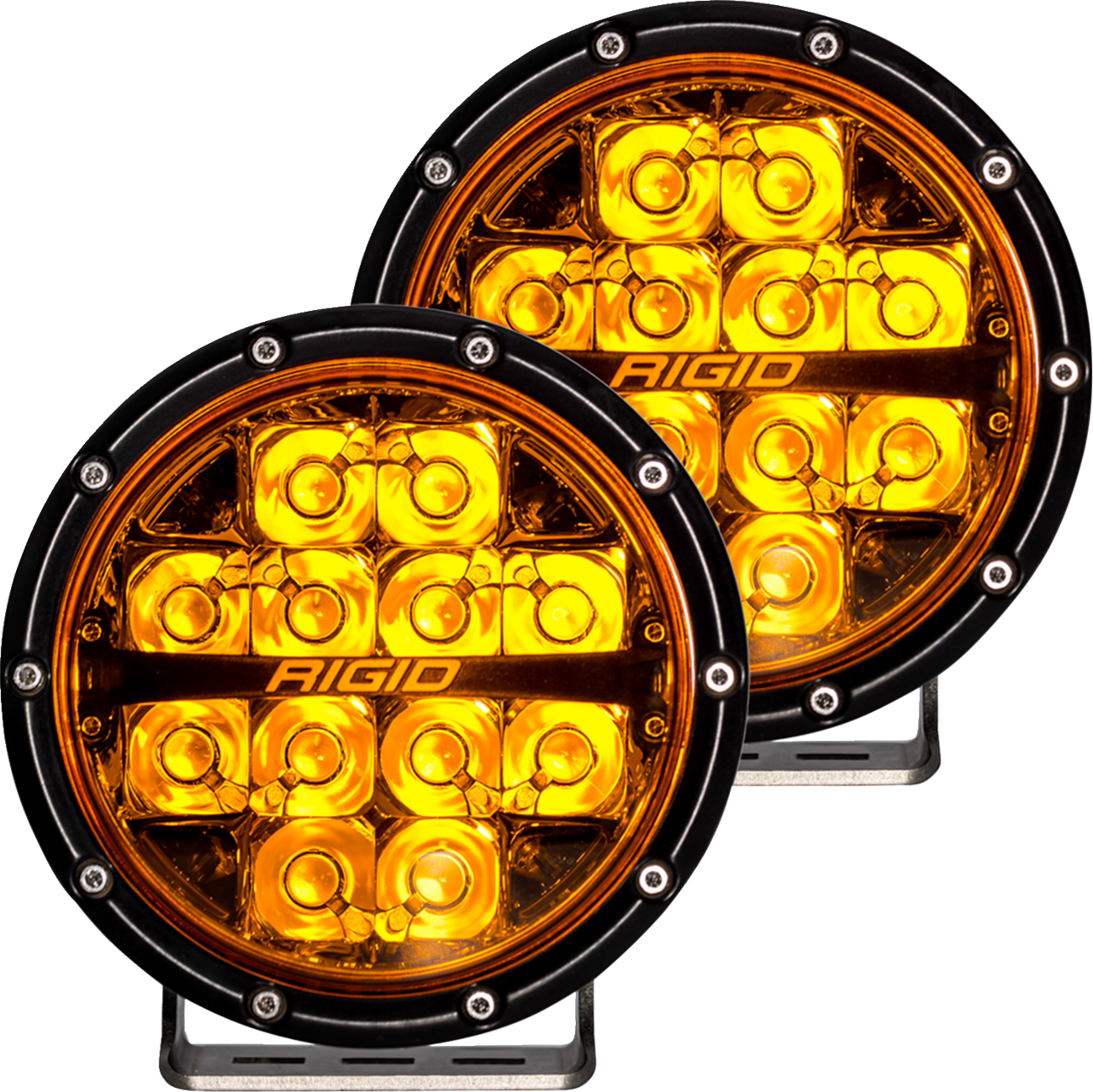 RIGID INDUSTRIES 360 Series Spotlight - Spotlight / 360 Series / 6" / Amber Lens 2001-2796