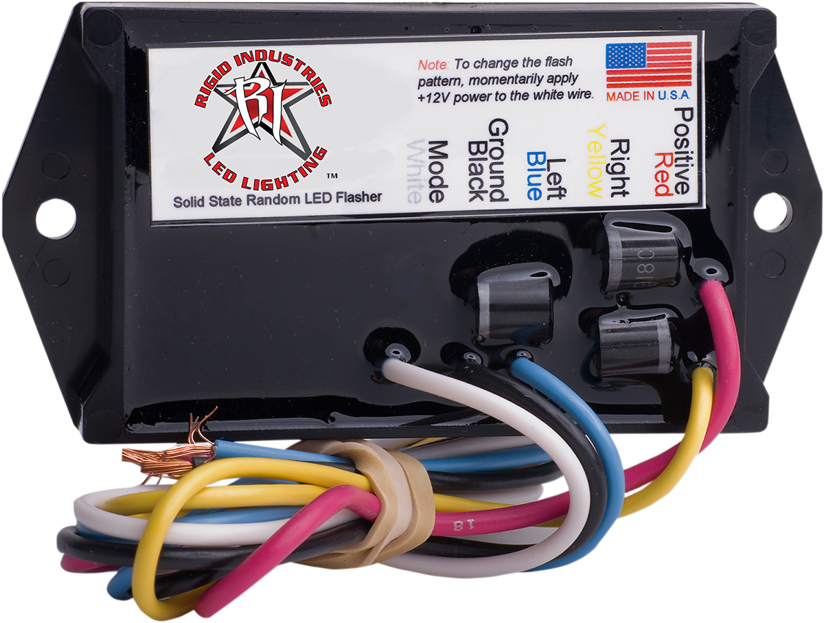 RIGID INDUSTRIES 6 Amp 12 Volt Flasher - Flasher / 6 Amp 2 Output 2050-0211