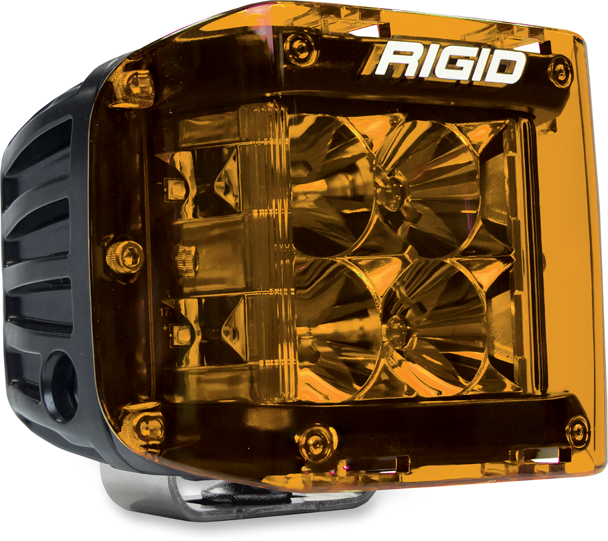 RIGID INDUSTRIES Dually Side Shooter Light Cover - Amber 2040-1932