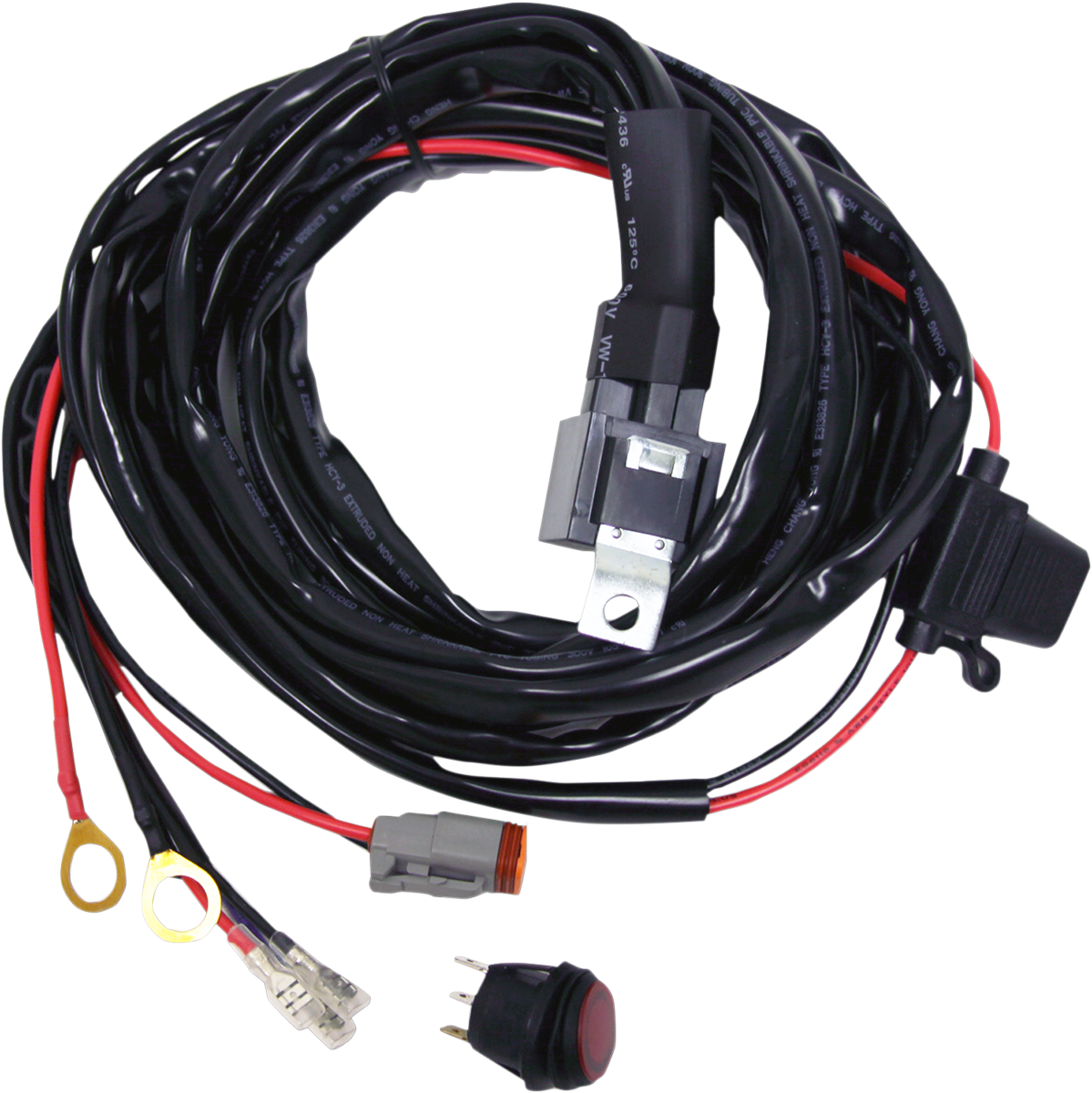 RIGID INDUSTRIES Wire Harness - Wiring Harness / 10"-40" Light Bar 2050-0207