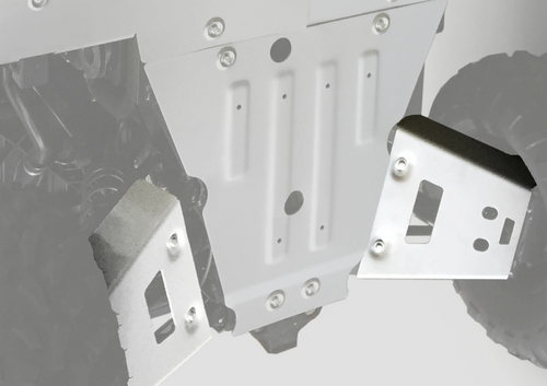 RIVAL POWERSPORTS USA Alloy A-Arm Guards - 24.7430.1-5