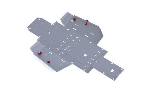 RIVAL POWERSPORTS USA Central Skid Plate - 2444.2159.2