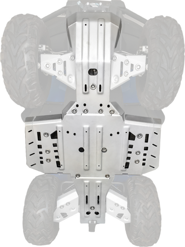 RIVAL POWERSPORTS USA Central Skid Plate - 2444.8180.1