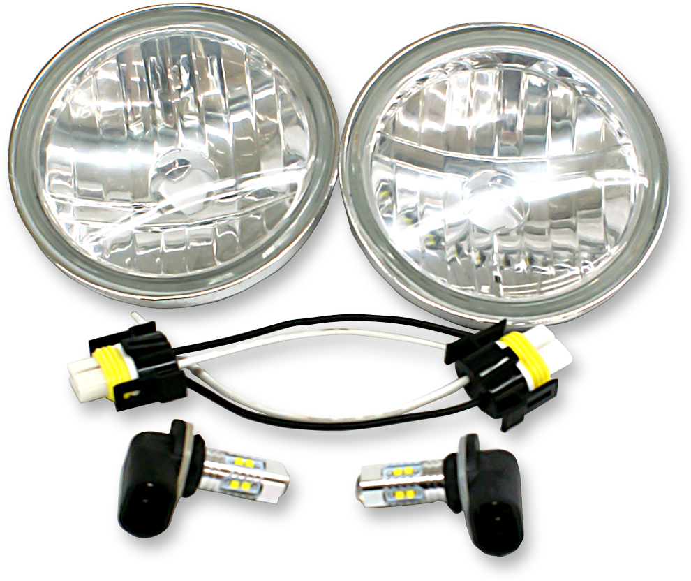 RIVCO PRODUCTS 4-1/2" LED Sealed Beam Conversion Kit - Sealed Beam Conversion Kit / LED / 4-1/2" 2060-0629