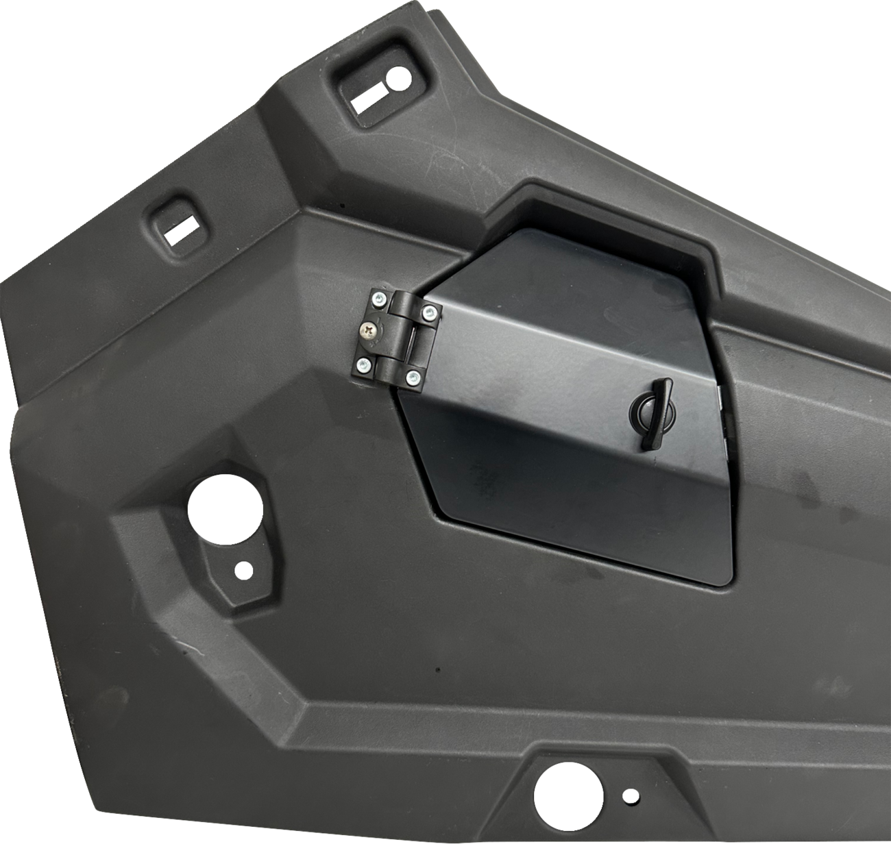 RIVCO PRODUCTS Fuel Door - Black / Polaris 0703-0915