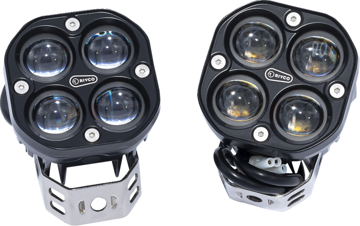 RIVCO PRODUCTS LED Pod Lights - Green 2001-2610