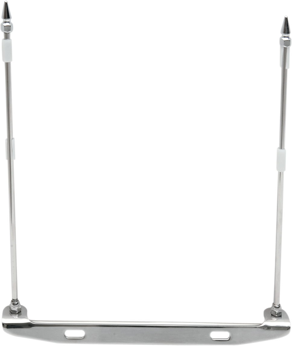RIVCO PRODUCTS License Plate Mounted Double Flag Holder - Double Flag Holder / License Plate Mounted 2030-0515