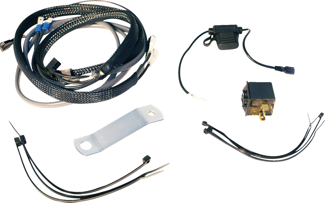 RIVCO PRODUCTS Magnum Electric Horn Set - Electric Horn Kit / Black 2107-0340