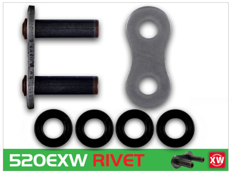 RK Chain 520EXW Rivet Link - Natural - 520EXW-RL