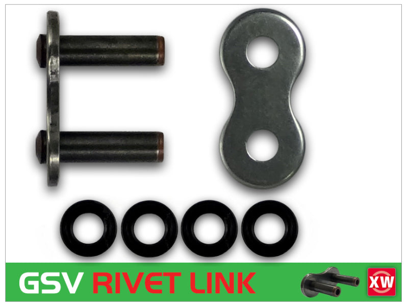 RK Chain 630GSV Rivet Link - Natural - 630GSV-RL