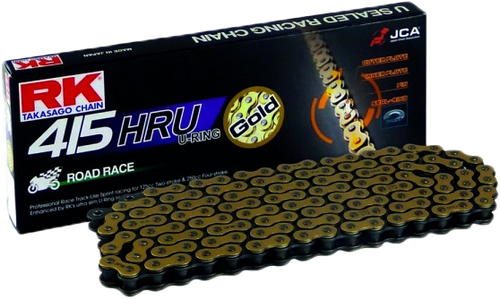 RK EXCEL 415 HRU Gold Drive Chain - GB415HRU-120