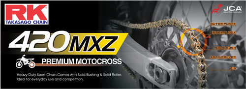 RK EXCEL 420 MXZ Drive Chain - 420MXZ-120
