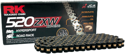 RK EXCEL 520 ZXW Drive Chain - BL520ZXW-120