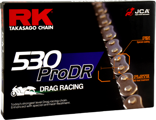 RK EXCEL 530 PRODR Pro Drag Racing Chain - 530PRODR-100FT