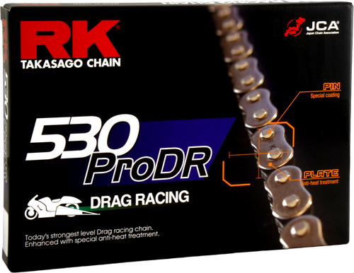 RK EXCEL 530 PRODR Pro Drag Racing Chain - 530PRODR-140