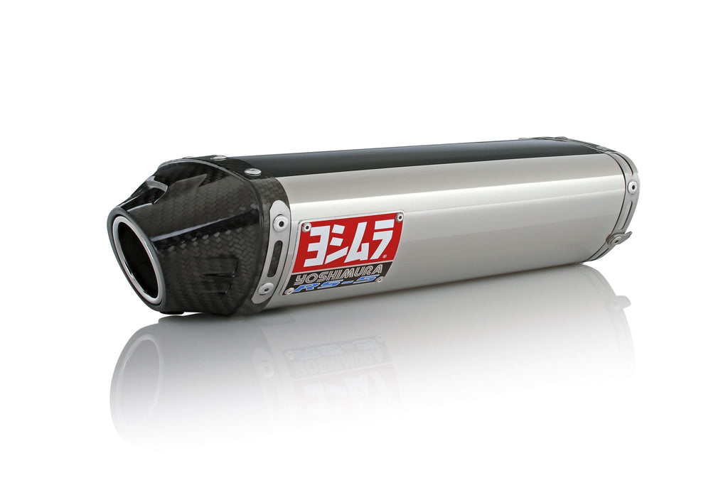 Yoshimura CBR600RR 09-26 RS-5 Stainless Slip-On Exhaust, w/ Stainless Muffler