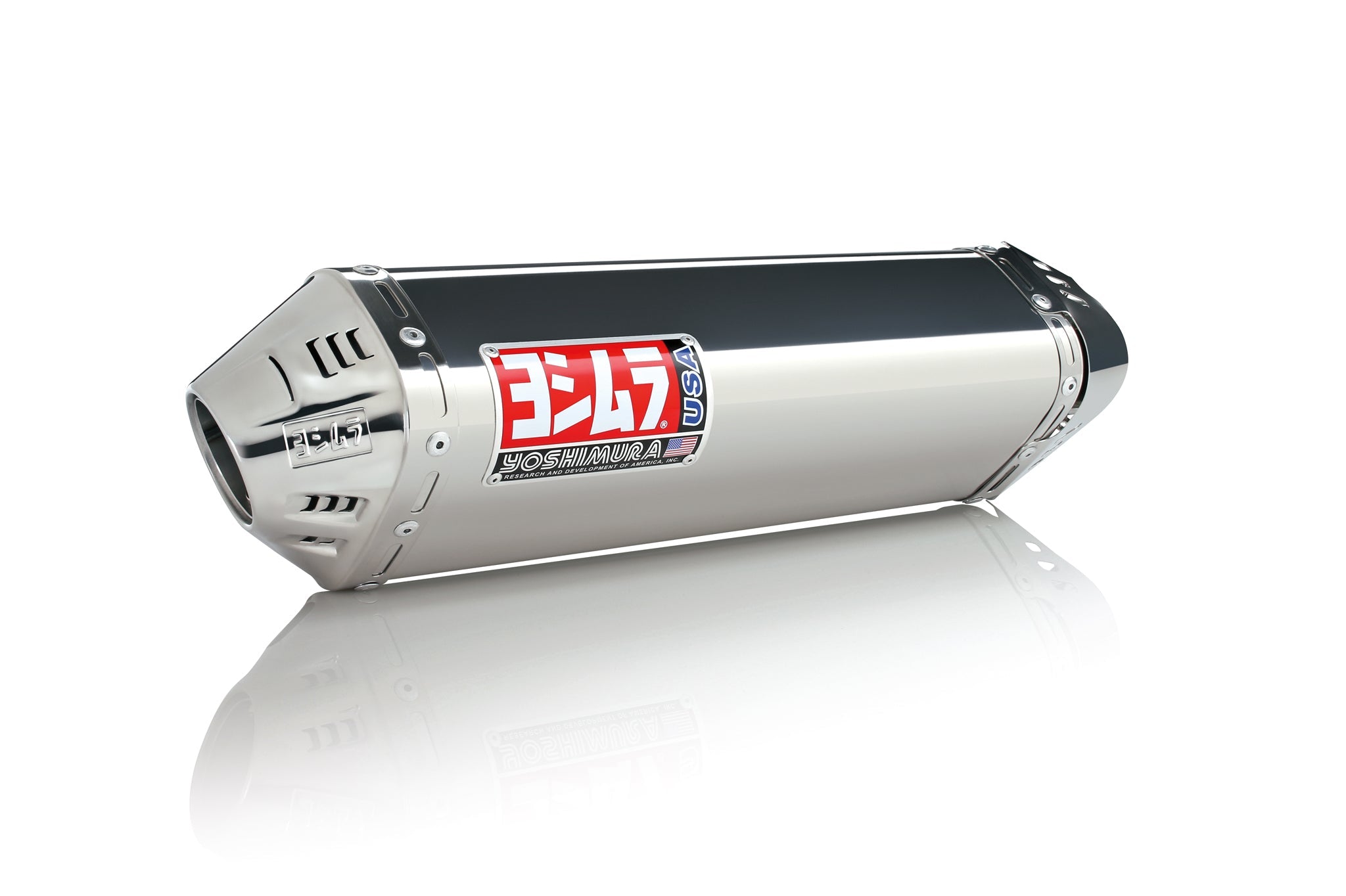 Yoshimura GSX-R600/750 11-26 TRC Stainless Slip-On Exhaust, w/ Stainless Muffler