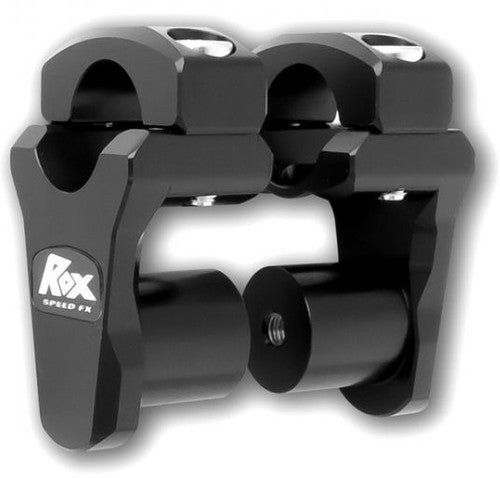 ROX Low Pro Handlebar Pivoting Risers - 3R-P2PPLK