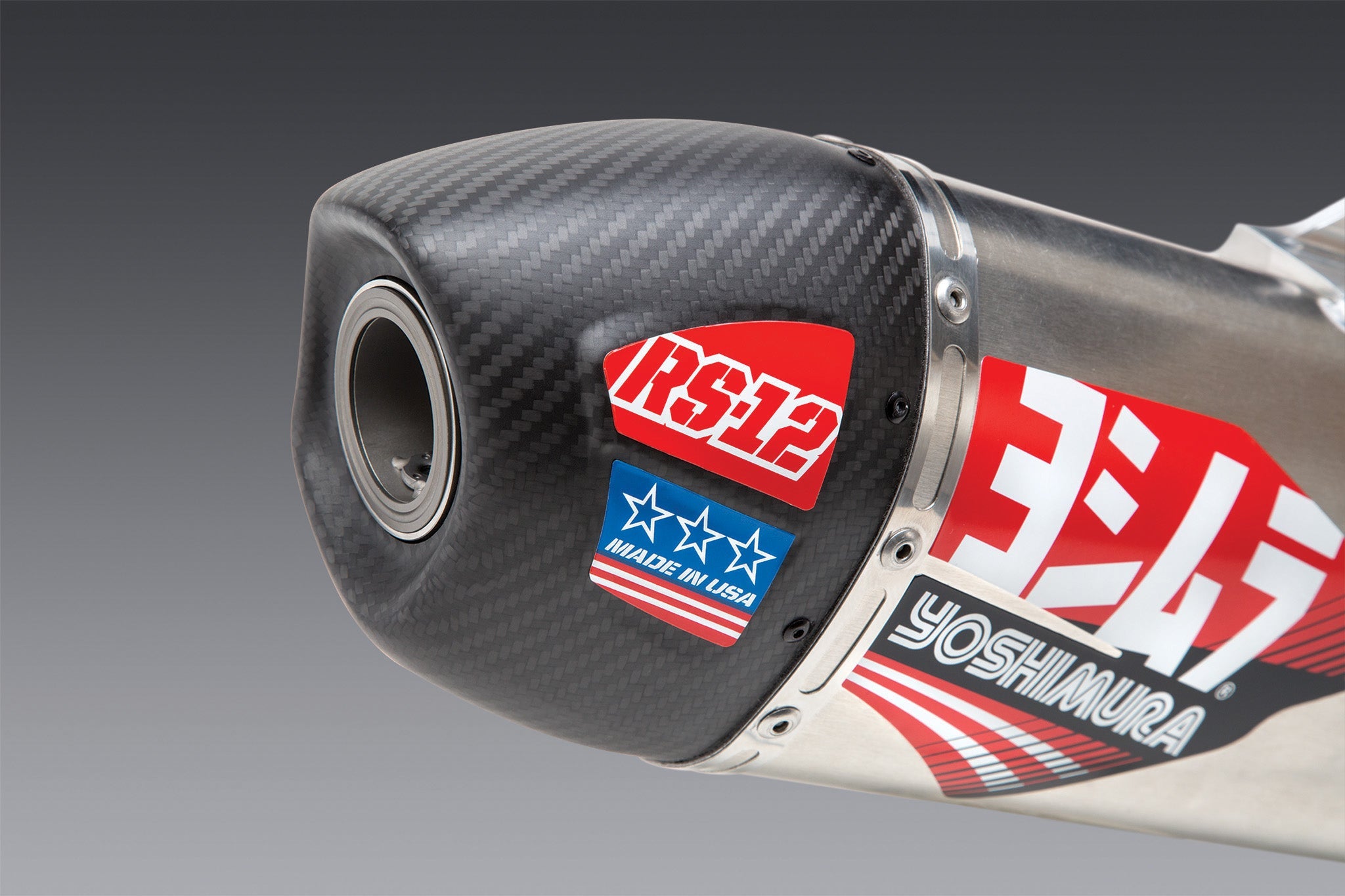 Yoshimura YZ450F 20-22 / WR450F 21-23 RS-12 Stainless Full Exhaust, w/ Aluminum Muffler