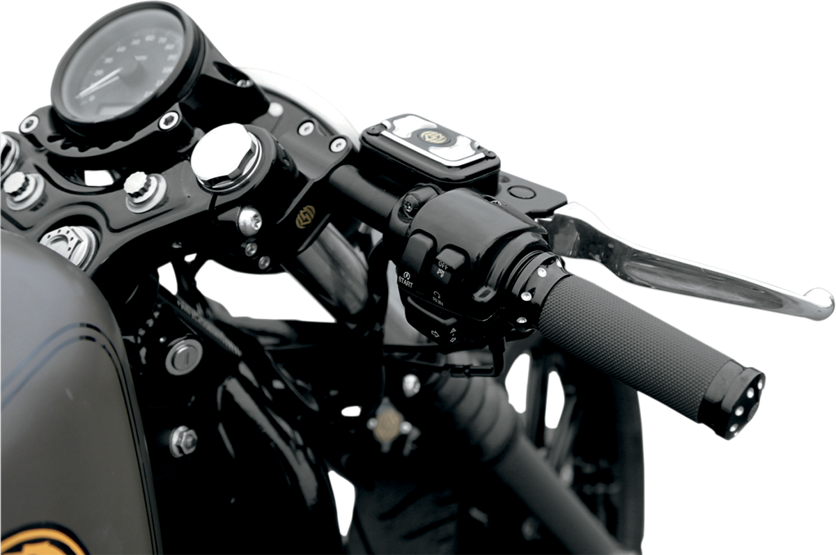 RSD 1" Clip-On Handlebar - XL / Black 0601-1527