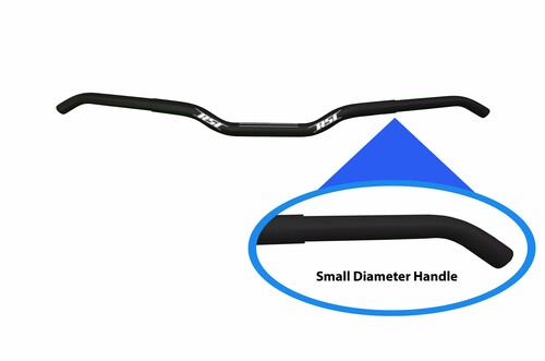 RSI Slim Jim Handlebars - T8-10R-N-SJ-BLK