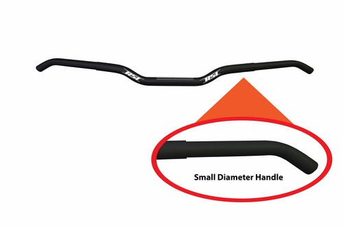 RSI Slim Jim Handlebars - T8-10R-SJ-BLK