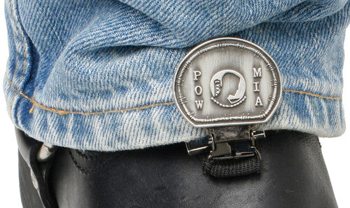 RYDER CLIPS CLIPS FOR STIRRUP/STRAP BOOTS POW/MIA - PMS-FC