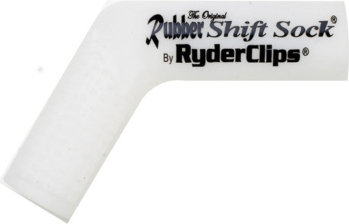 RYDER CLIPS Rubber Shift Sock - RSS-WHITE