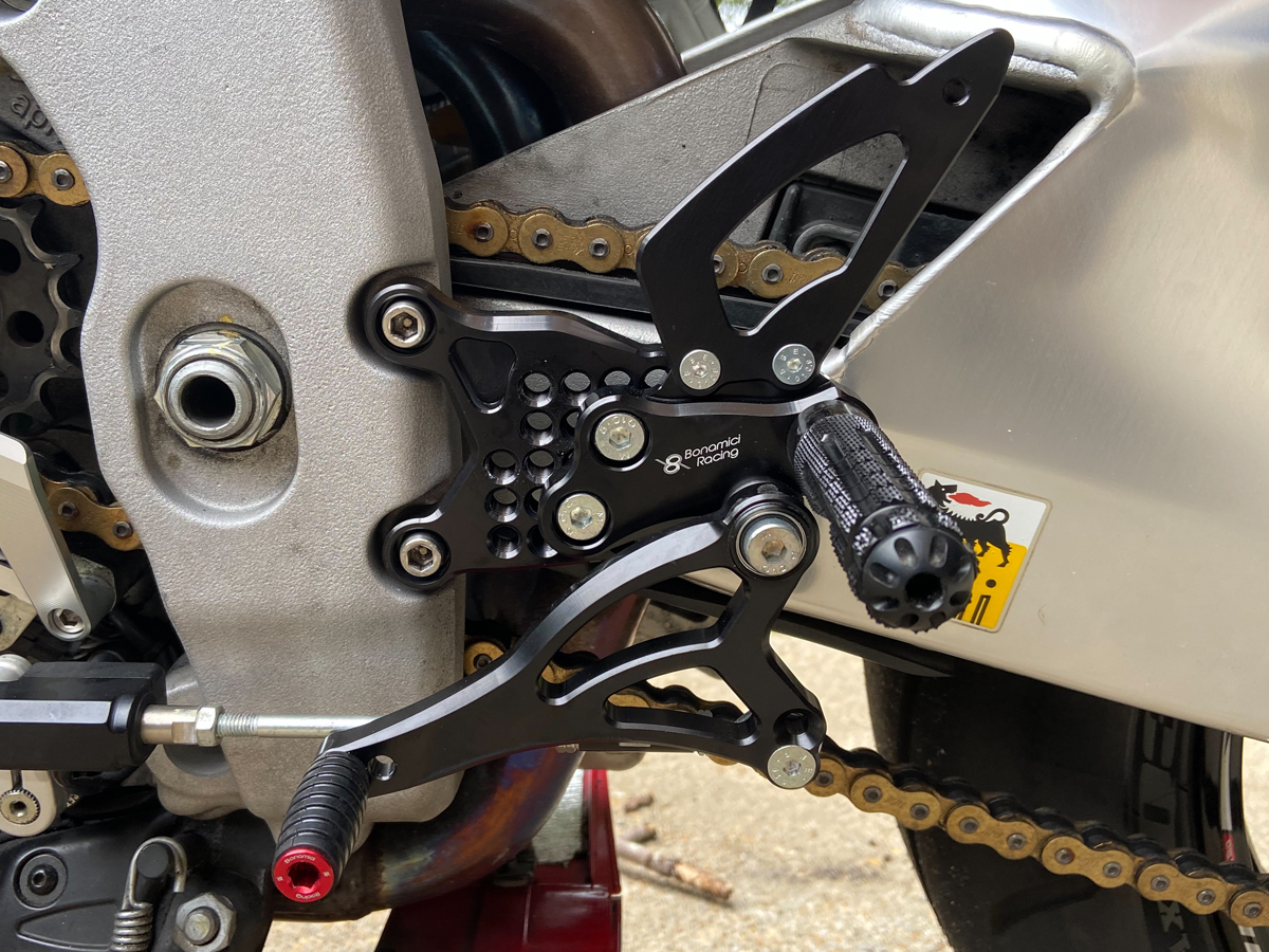Bonamici Aprilia RSV4 / Tuono V4 Rearsets w/APRC (+ IBLS) (2017+) ("GP" Shift)