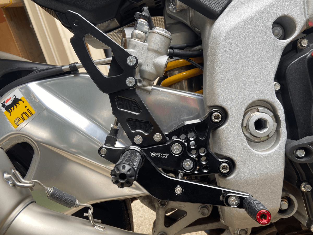 Bonamici Aprilia RSV4 / Tuono V4 Rearsets w/APRC (+ IBLS) (2017+)