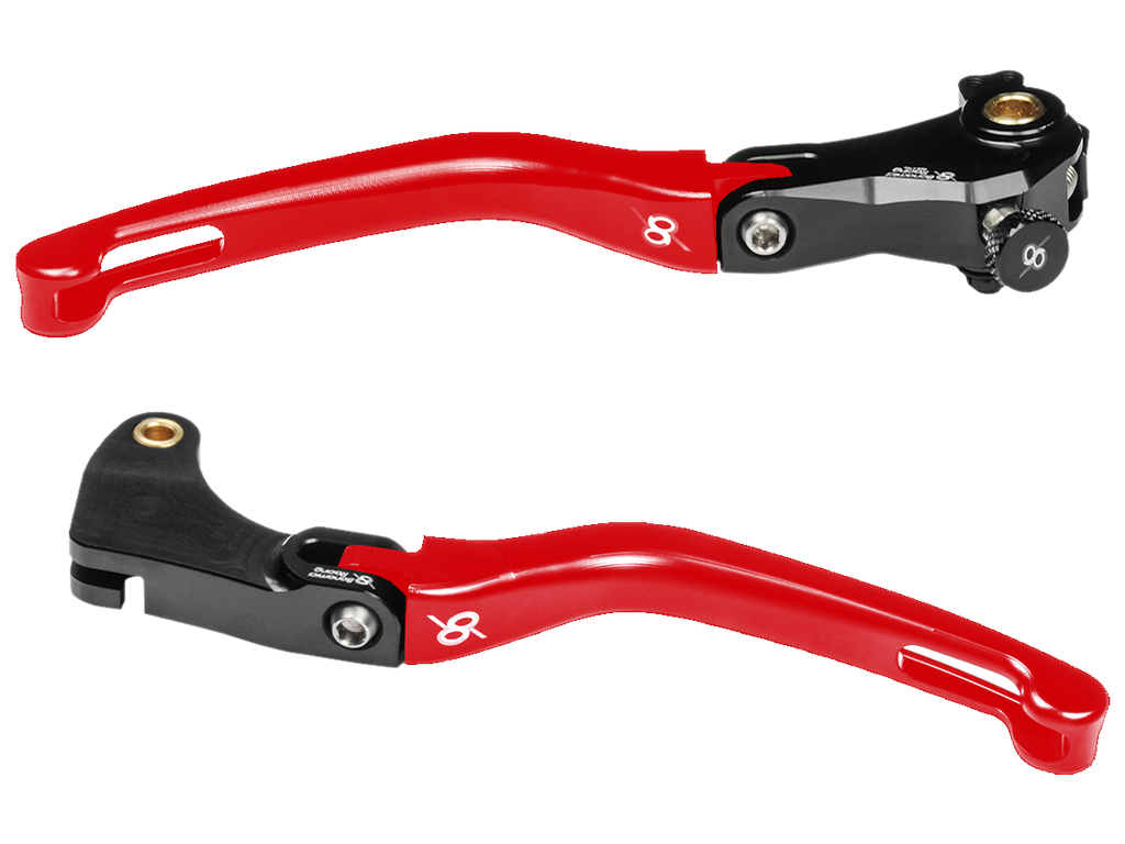 Bonamici Yamaha MT-09 Brake & Clutch Levers (21-23) (Black/Red)