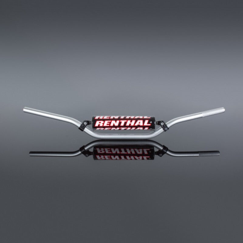 Renthal 1996-2001 Suzuki RM125/ 250 7/8 in. Handlebar - Silver - 759-02-SI-01-185