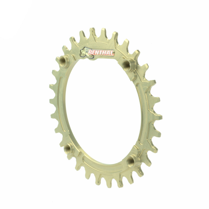 Renthal 1XR Chainring 104 mm. BCD 30T - Hard Anodized Aluminum Gold - MCR107-564-30PHA