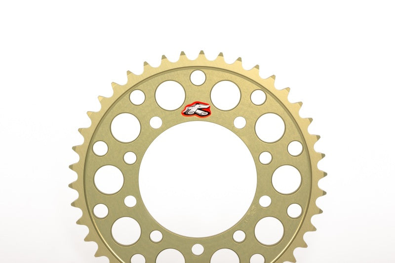 Renthal 2009-2016 Yamaha WR 125X/R Rear Sprocket - Hard Anodized 428-53P Teeth - 131A-428-53P-HA