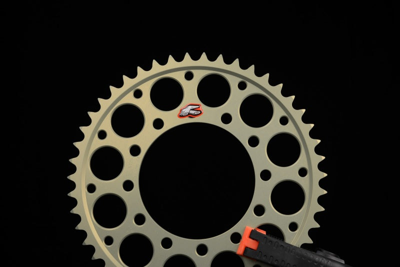 Renthal 21+ Royal Enfield 350 Hunter/Meteor/Classic Reborn Rear Sprocket - 520-42P Teeth Hard And - 514U-520-42P-HA
