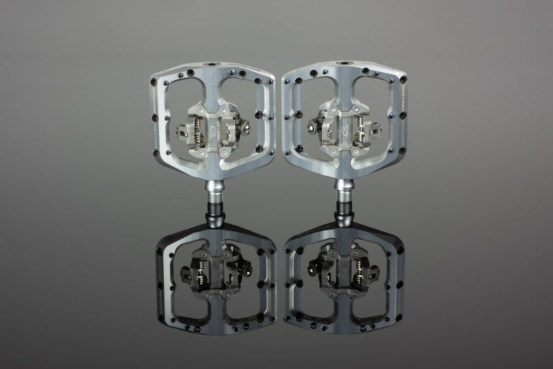 Renthal Cycle Revo- DHC Pedal- Polished Silver - PD20001-003-01