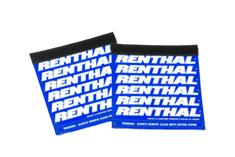 Renthal Team Clean Grip - Blue/Silver/White - G253