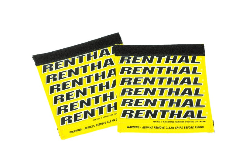Renthal Team clean Grip - Yellow/White/Black - G257