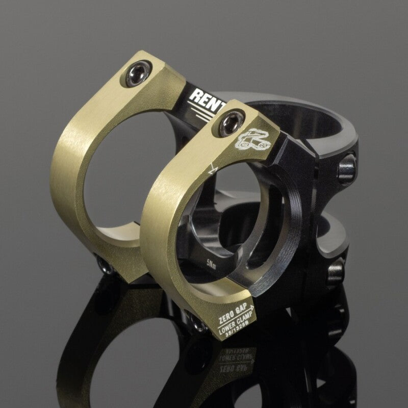Renthal V2 Apex Stem 35 x 33 mm. - Black/AluGold - STM126-02-005-01