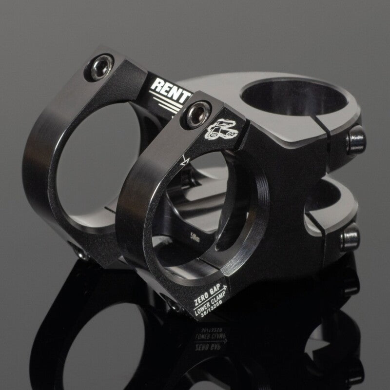 Renthal V2 Apex Stem 35 x 50 mm. - Black/Black - STM128-01-005-01