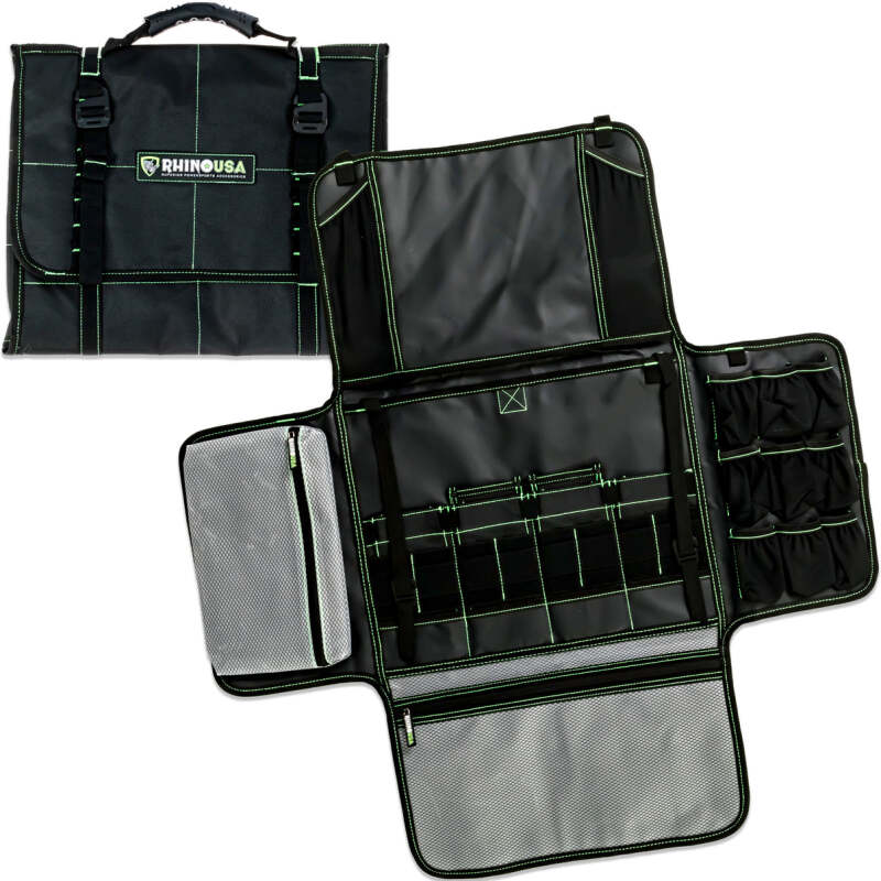 Rhino USA Camp Kitchen Organizer Bag (Black) - AC-SBCAMPKIT-BLK