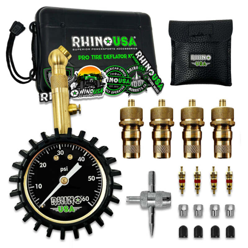 Rhino USA Pro Tire Deflator Kit - DEFLATORS-4PK