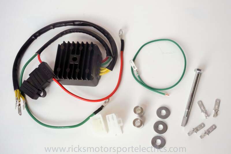 Ricks Motorsport Electrics Ricks Motorsport Hot Shot Series Rectifier-Regulator Lithium Compatible - 14-164H